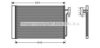 AVA QUALITY COOLING AU5182 Condenser, air conditioning
